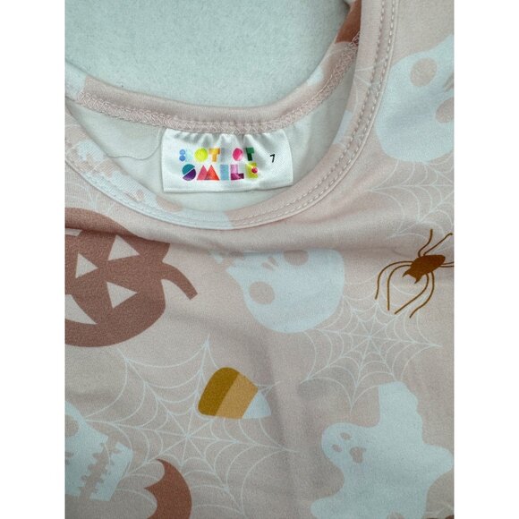 DotDotSmile Girls Dress Size 7 Halloween Ghost, Spider, Pumpkins New with Tags - Picture 3 of 5